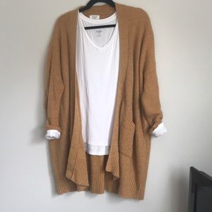 Oversized Mustard Cardigan 🎃💛